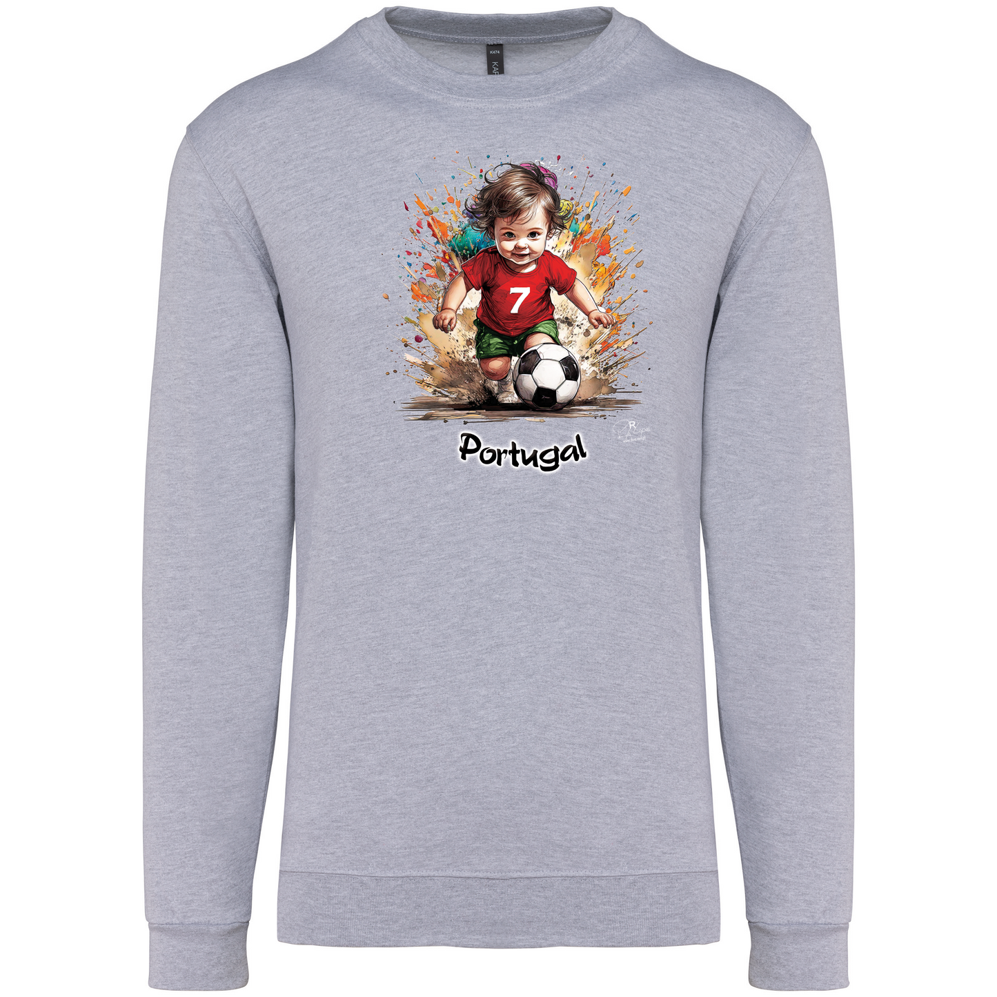 Sweatshirt Kariban sem Capuz 7 Portugal