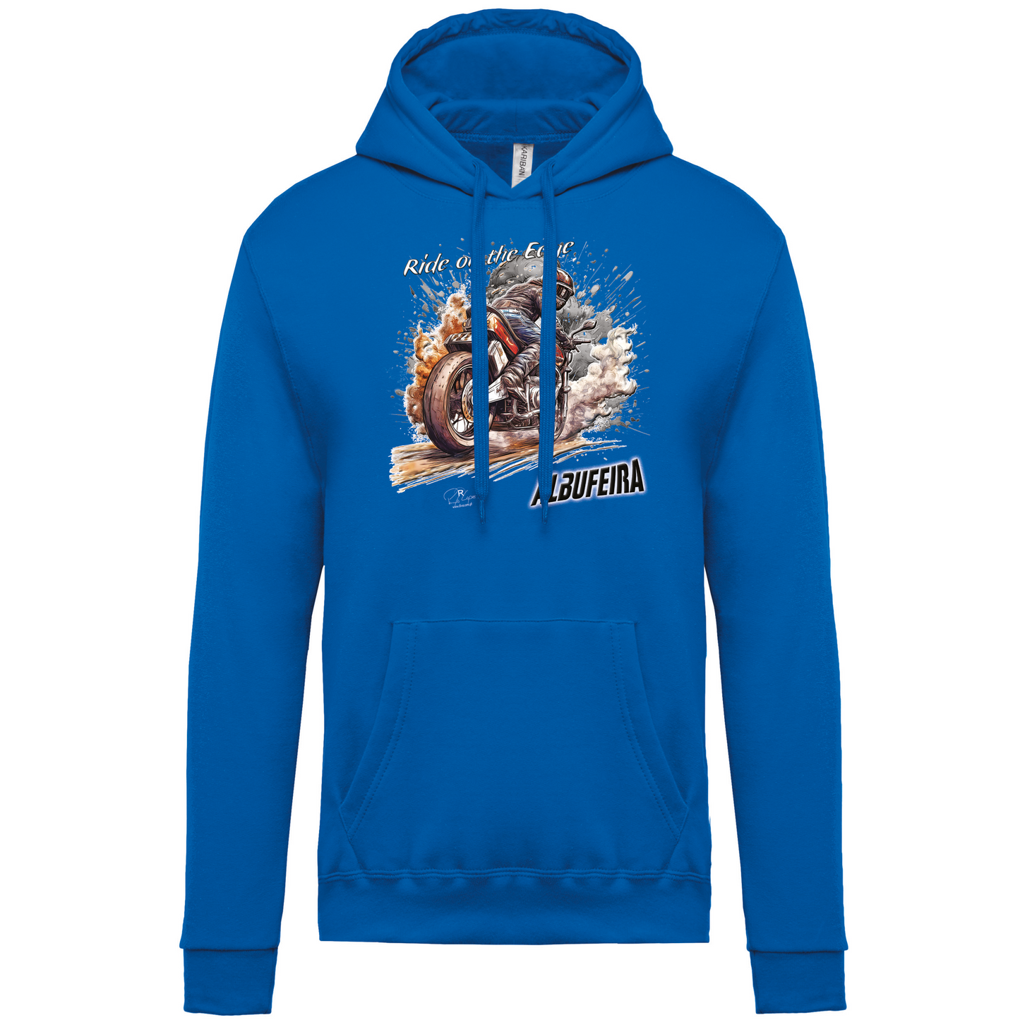 Sweatshirt Kariban com Capuz Ride on the Edge Albufeira