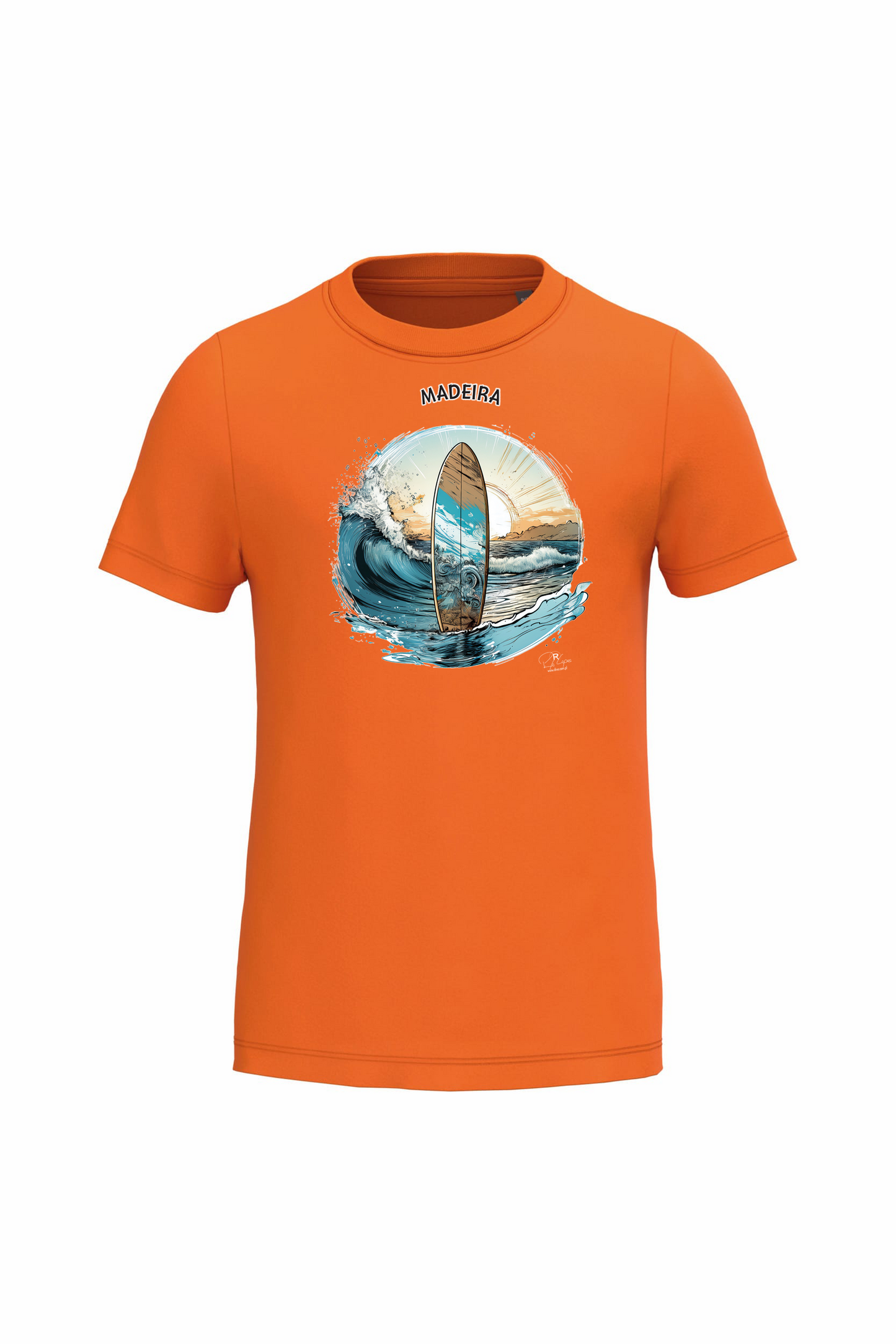 T-shirt de Criança Kariban Sol Madeira