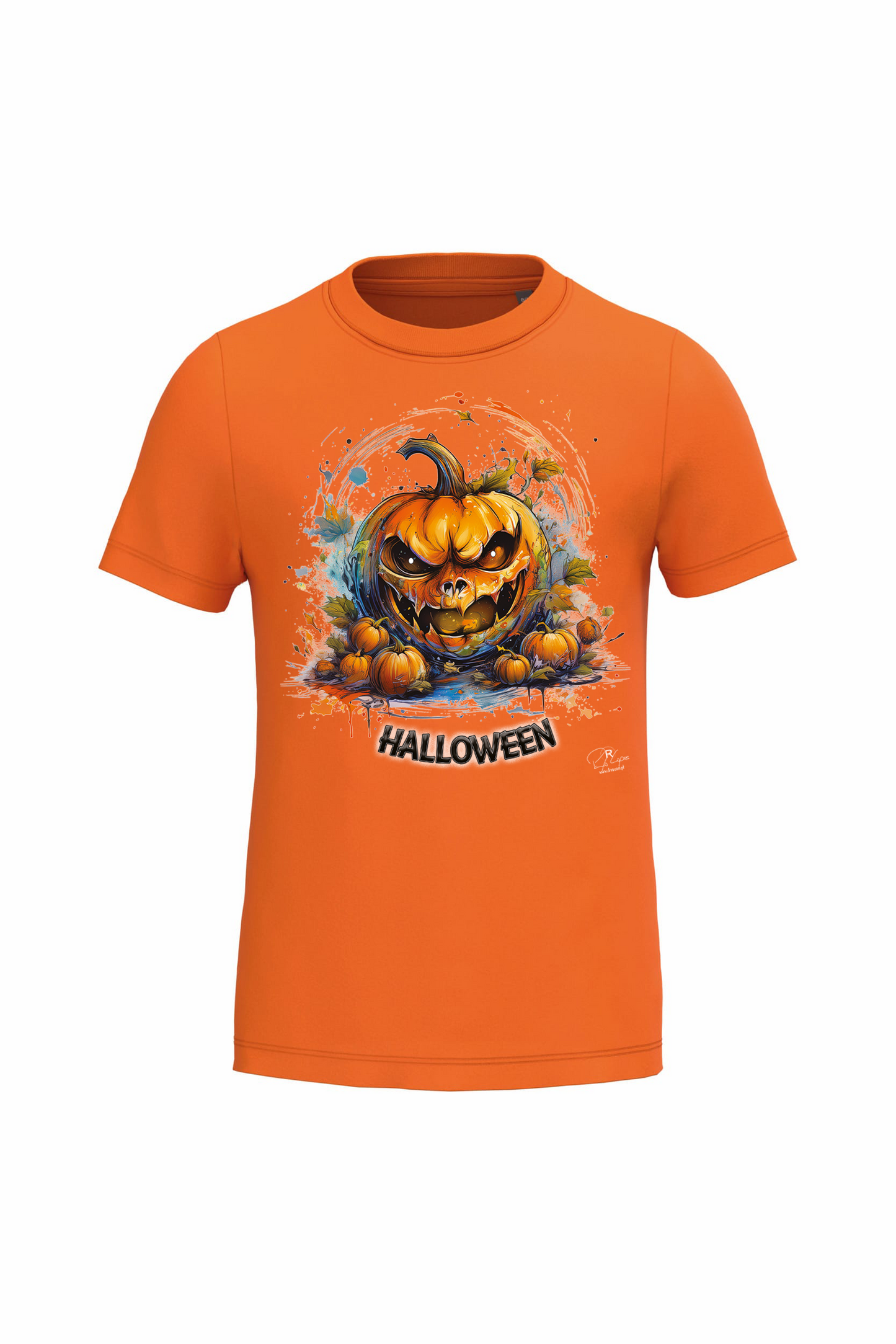 T-shirt de Criança Kariban Abóbora