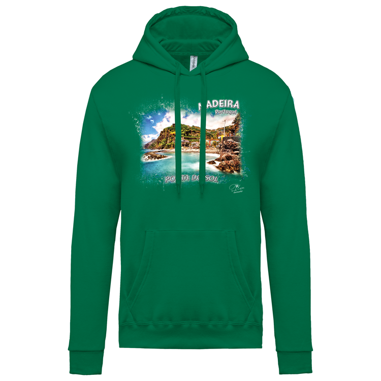 Sweatshirt Kariban com Capuz Ponta do Sol