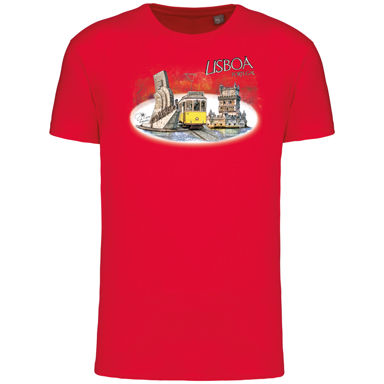 T-Shirt Algodão Biológico Monumentos Belém