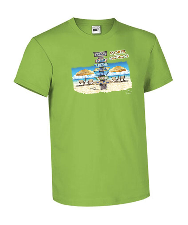 T-shirt Kids Pegadas Monte Gordo