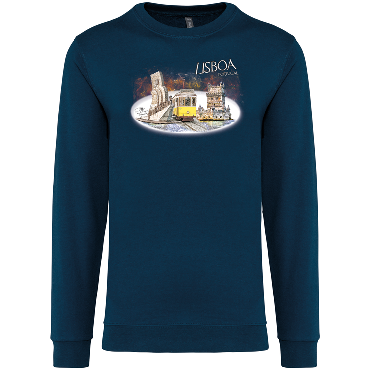 Sweatshirt Kariban sem Capuz Monumentos Belém