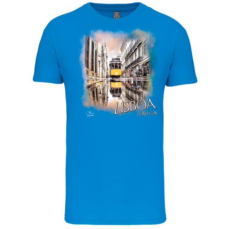 T-Shirt Algodão Biológico Espelho Lisboa