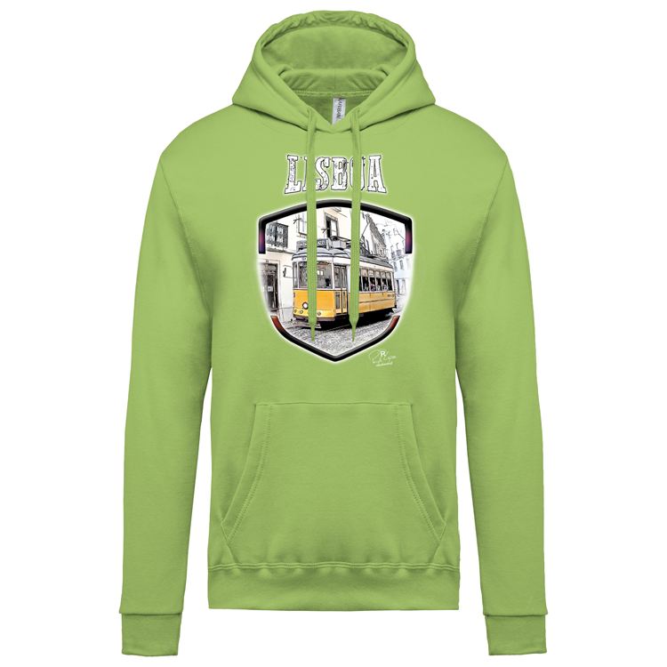 Sweatshirt Kariban com Capuz Lisbon Shield