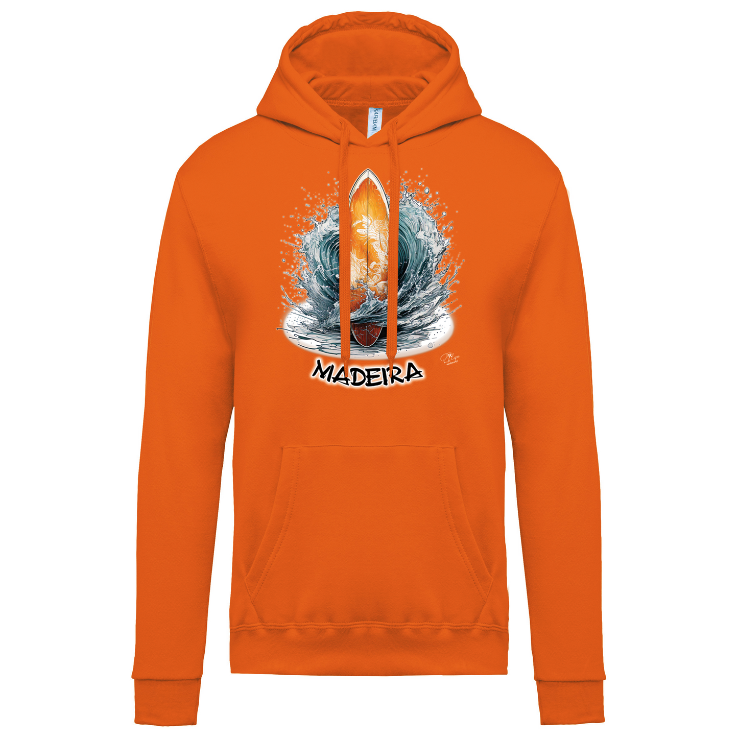 Sweatshirt Kariban com Capuz Prancha Madeira