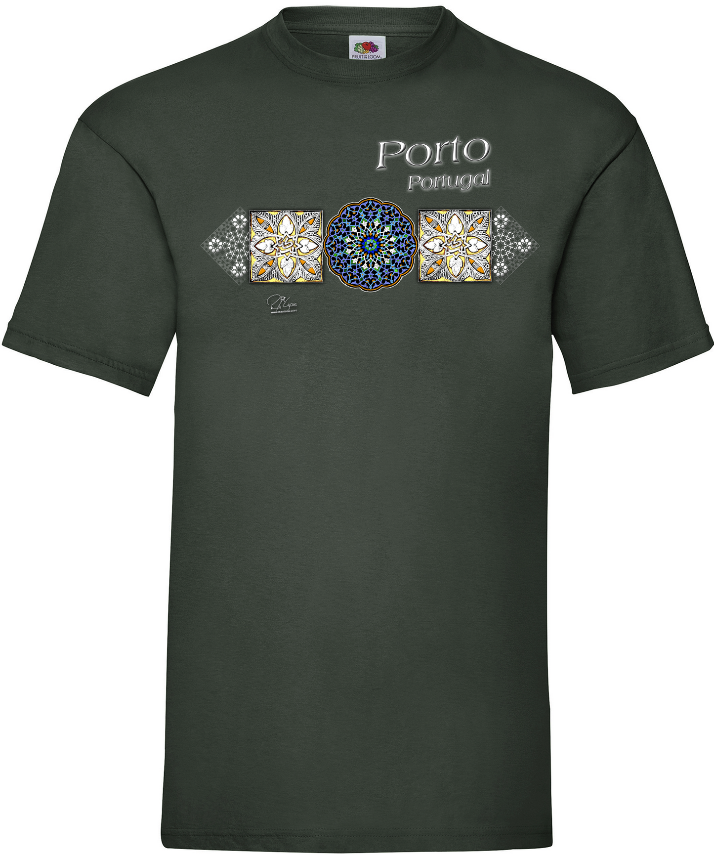 T-shirt Azulejo Árabe Porto