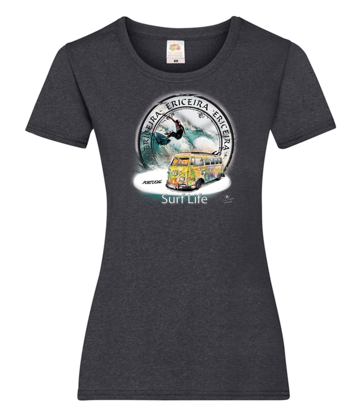 T-shirt Senhora Surf Life Ericeira