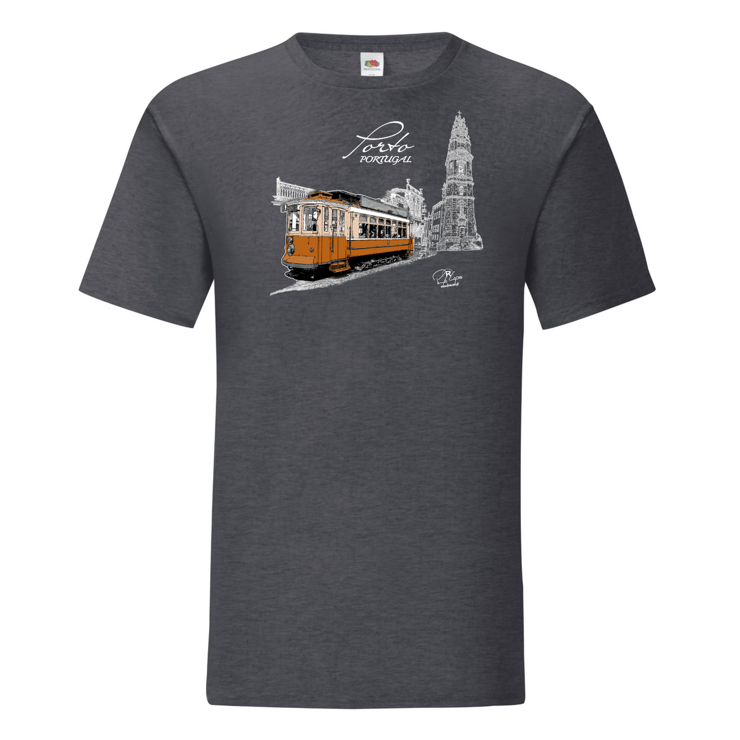 T-shirt Fruit of the Loom, Iconic, 150g, Clérigos
