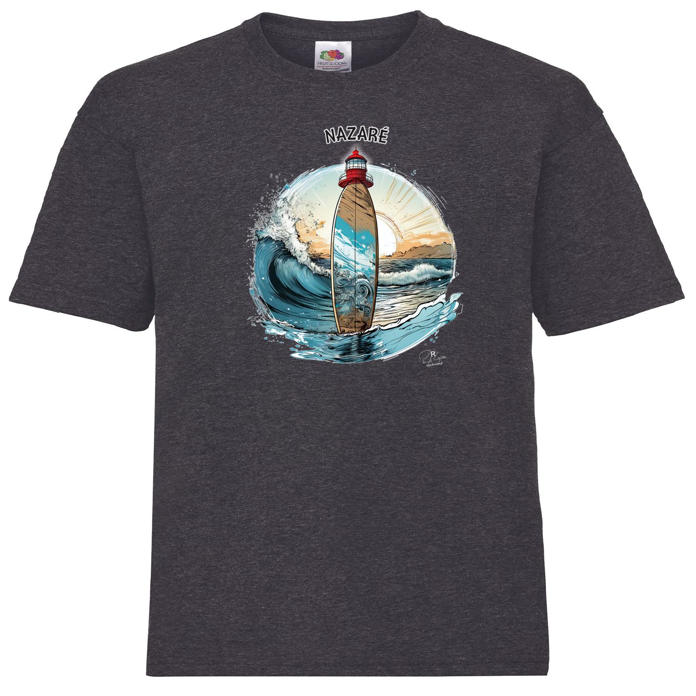 T-shirt Fruit of the Loom Kids Sol Nazaré
