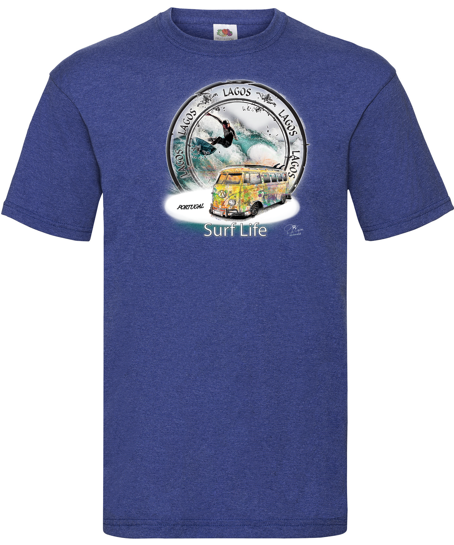 T-shirt Surf Life Lagos