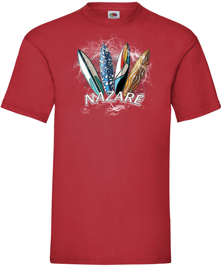T-shirt Surfboards Nazaré