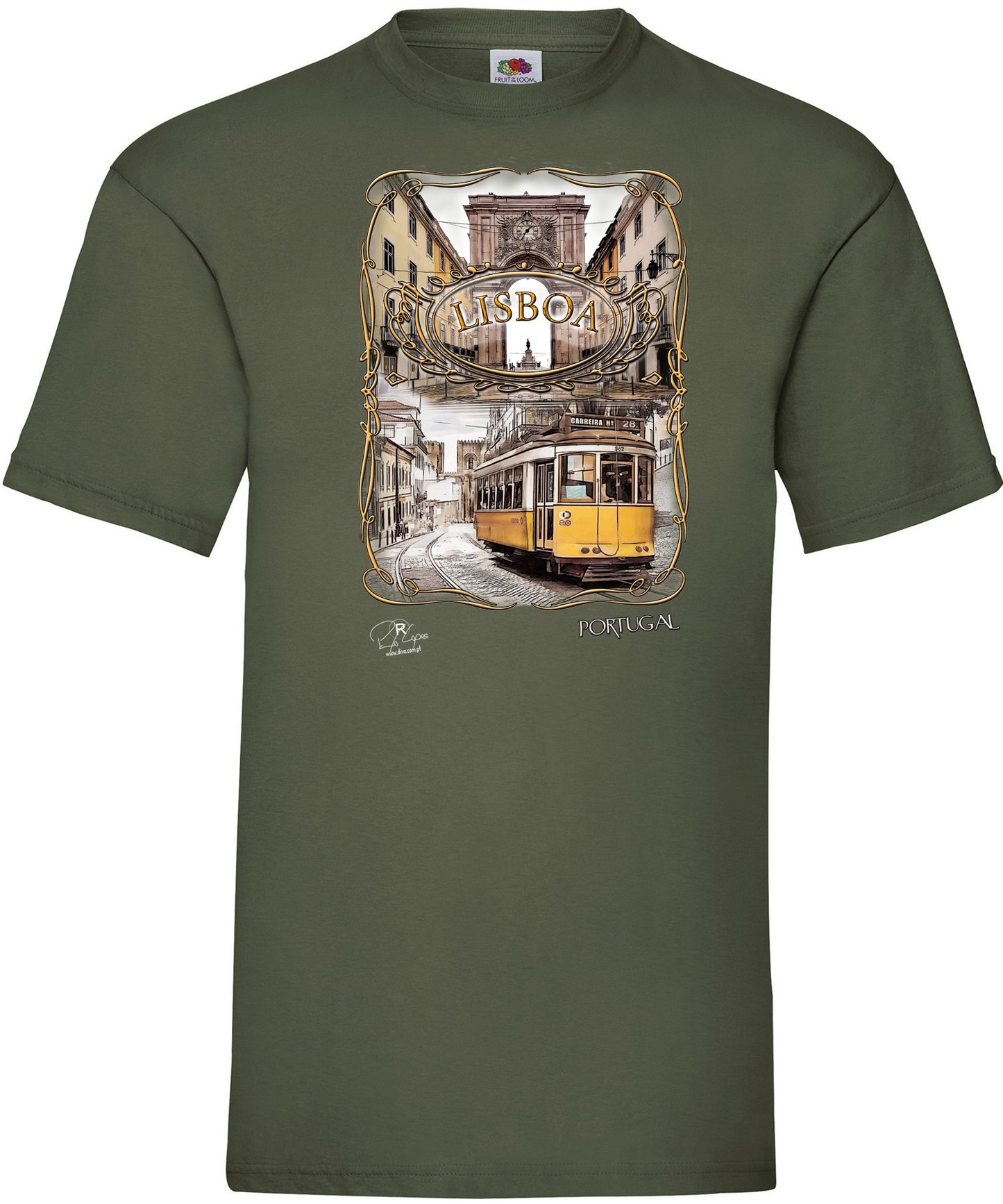 T-shirt Gold