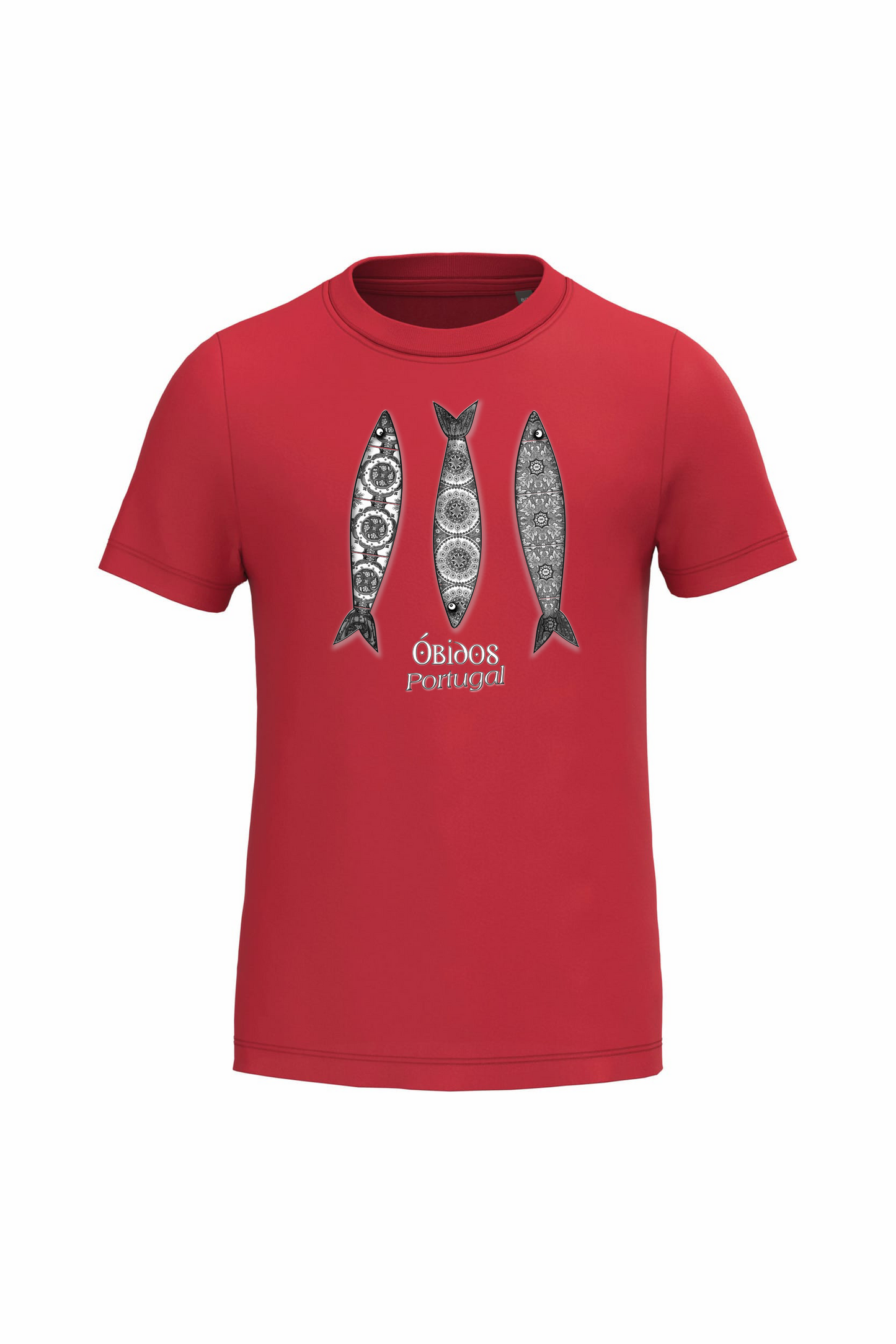 T-shirt de Criança Kariban 3 Sardinhas Óbidos