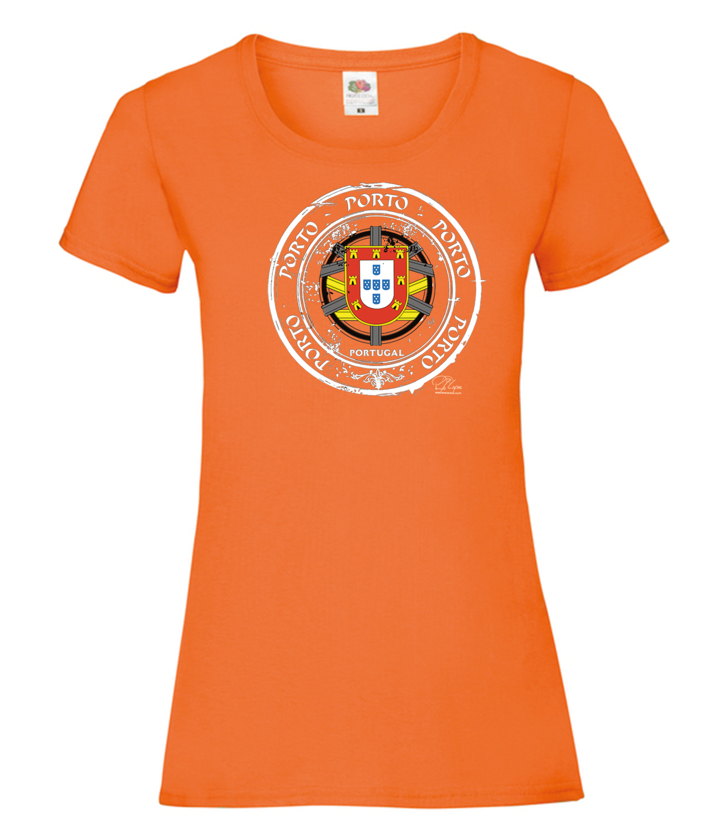 T-shirt Senhora Selo Escudo Porto