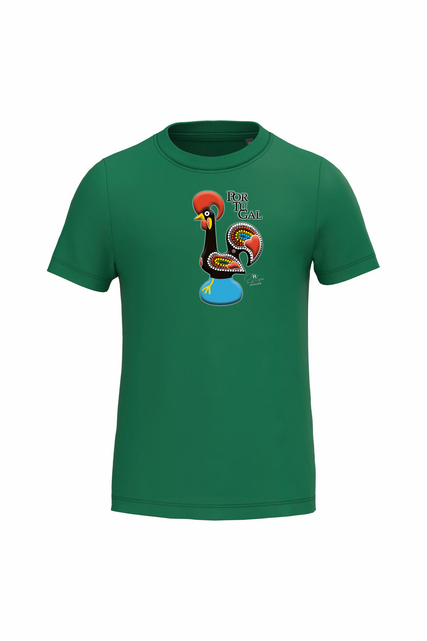 T-shirt de Criança Kariban Galo de Barcelos