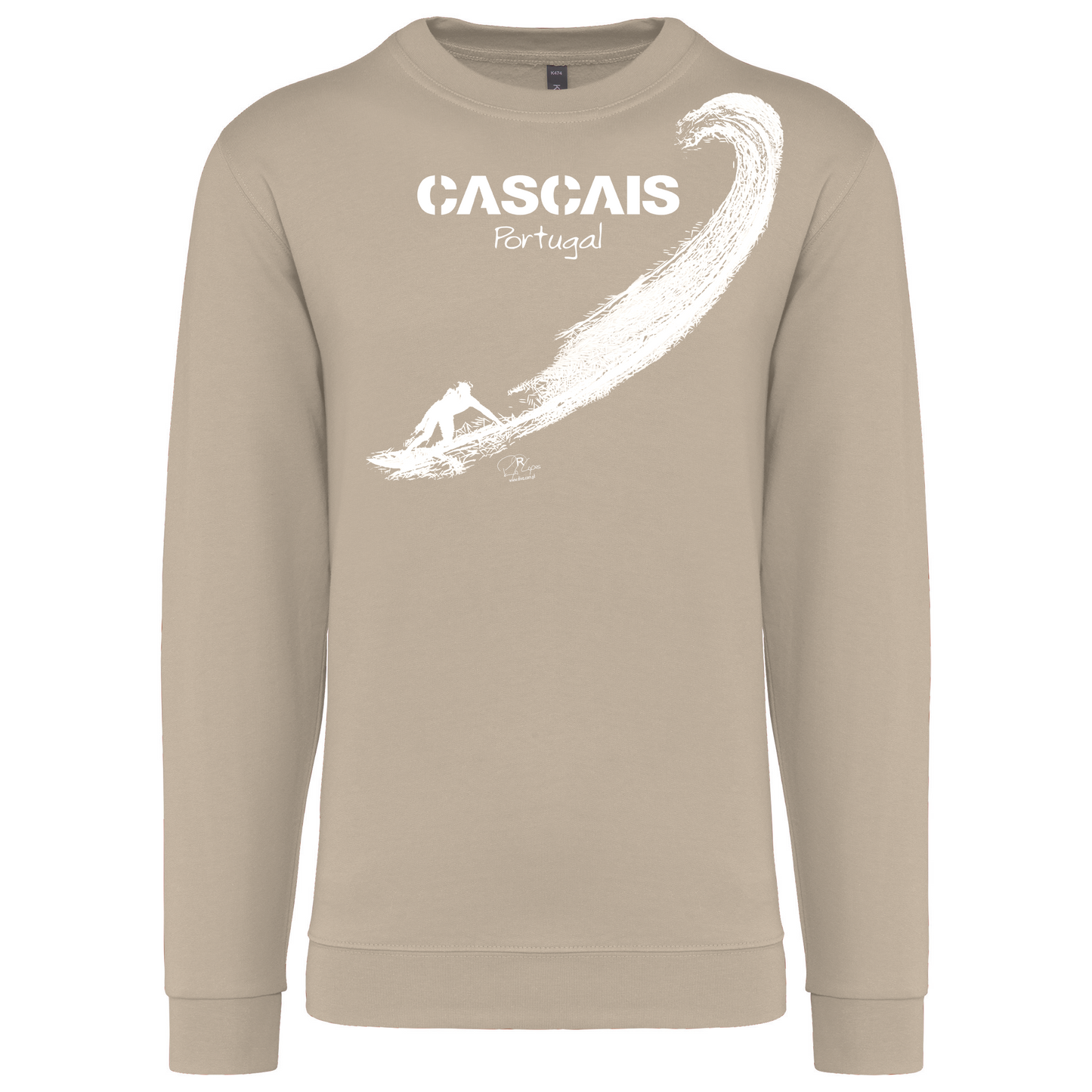 Sweatshirt Kariban sem Capuz Surf Cascais