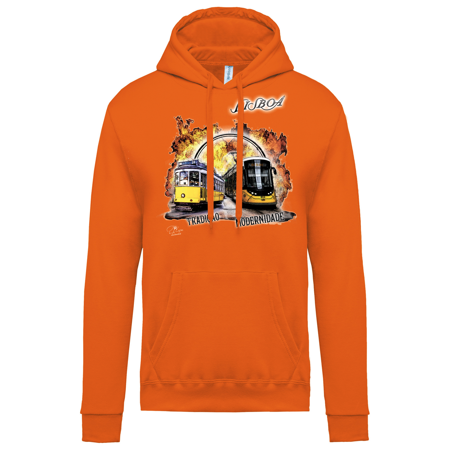 Sweatshirt Kariban com Capuz Tradição e Modernidade