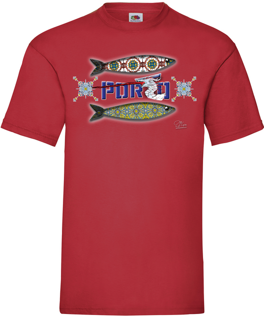 T-shirt 2 Sardinhas Porto