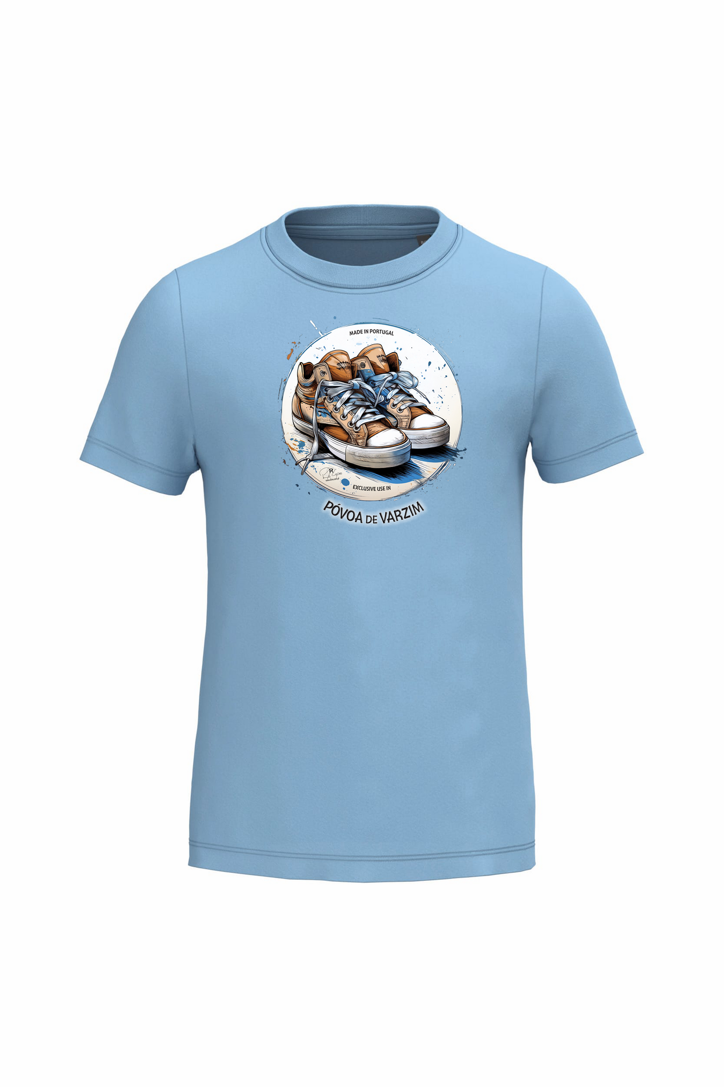 T-shirt de Criança Kariban Exclusive Póvoa de Varzim