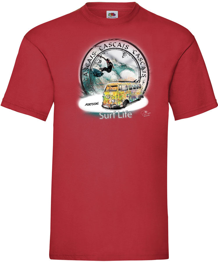 T-shirt Surf Life Cascais