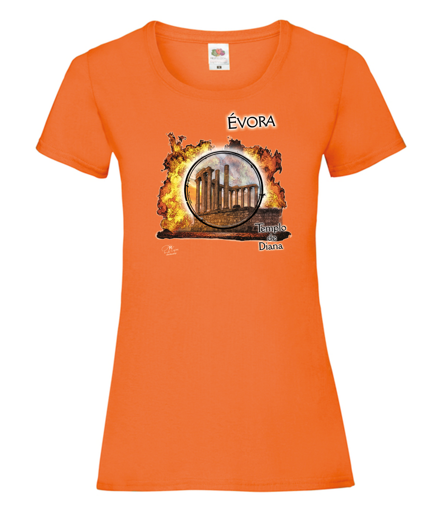 T-shirt Senhora Templo de Diana