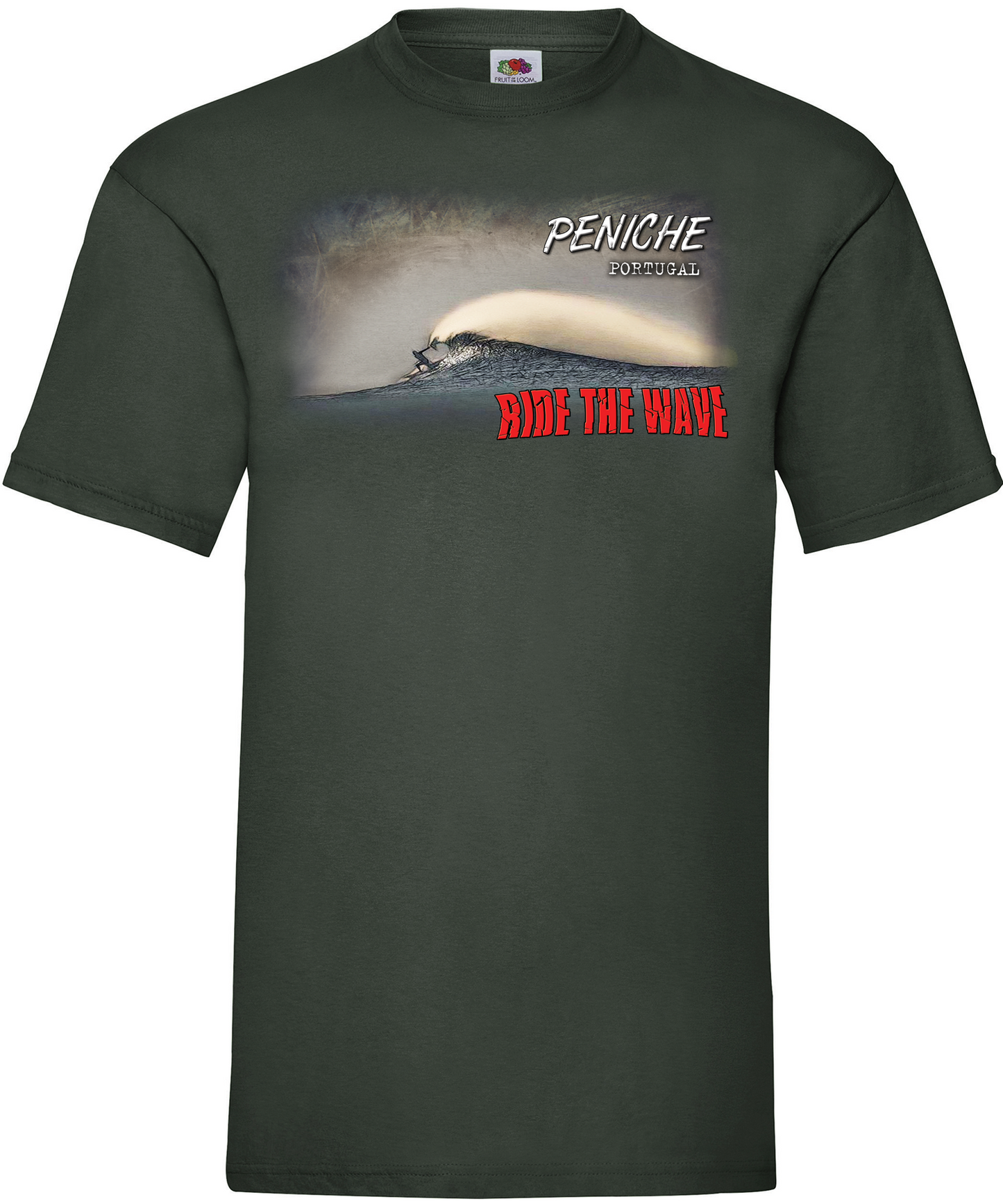 T-shirt Ride the Wave Peniche