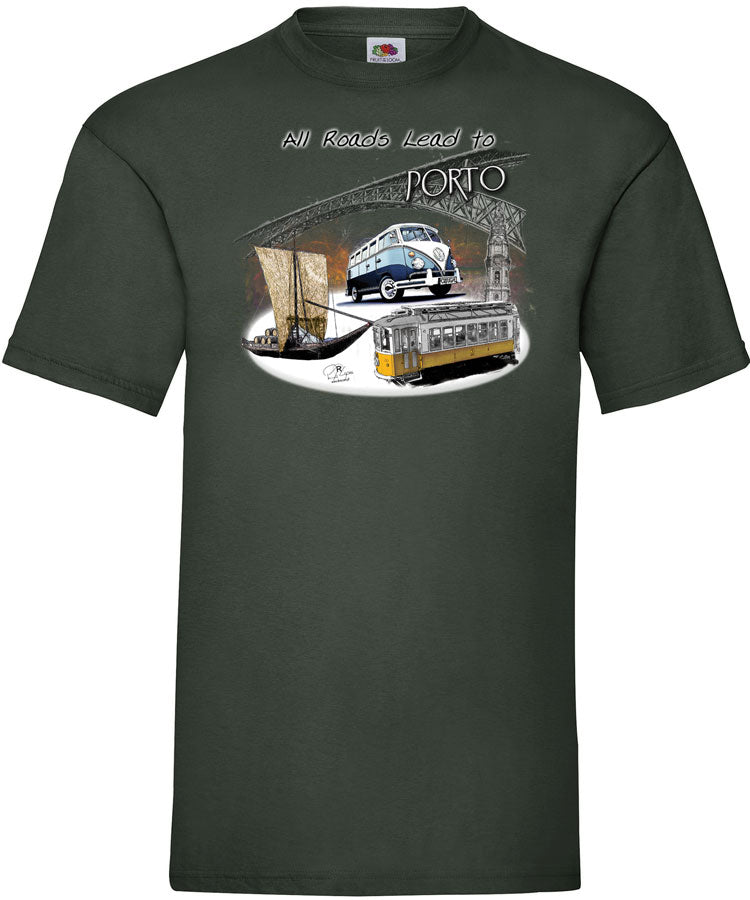 T-shirt All Roads Lead to Porto