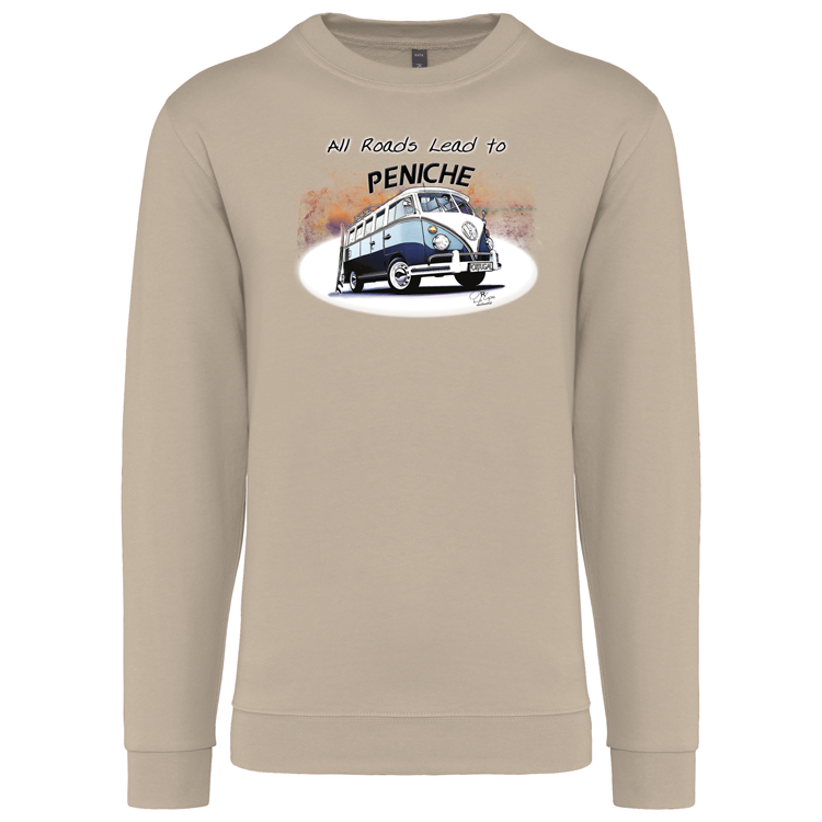 Sweatshirt Kariban sem Capuz All Roads Lead to Peniche