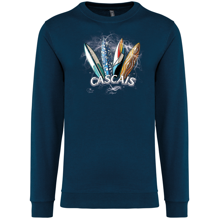 Sweatshirt Kariban sem Capuz Surfboards Cascais