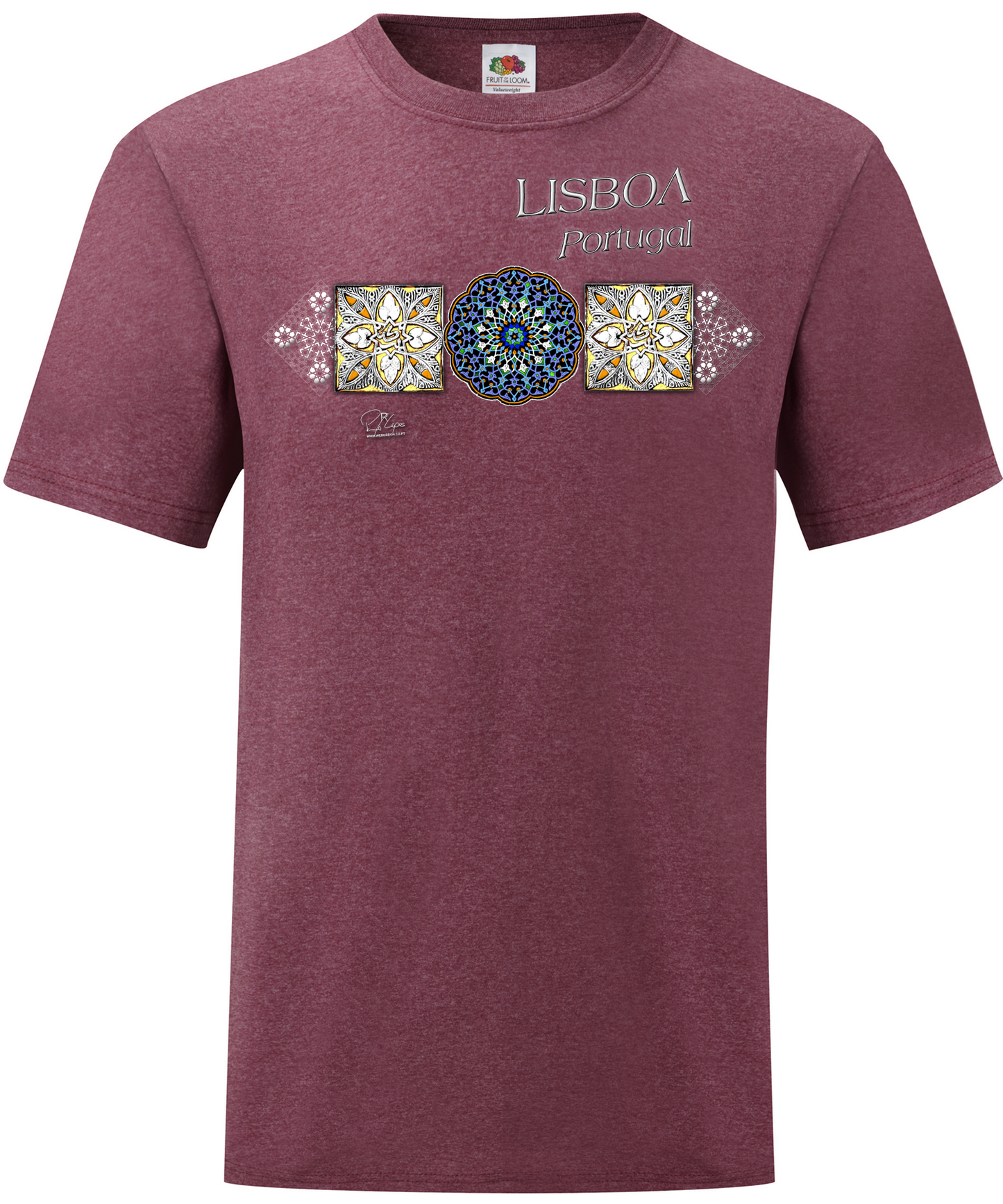 T-shirt Azulejo Árabe Lisboa