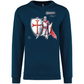 Sweatshirt Kariban sem Capuz Templário Óbidos