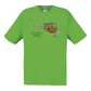 T-shirt Fruit of the Loom, Original 145g, Carmo