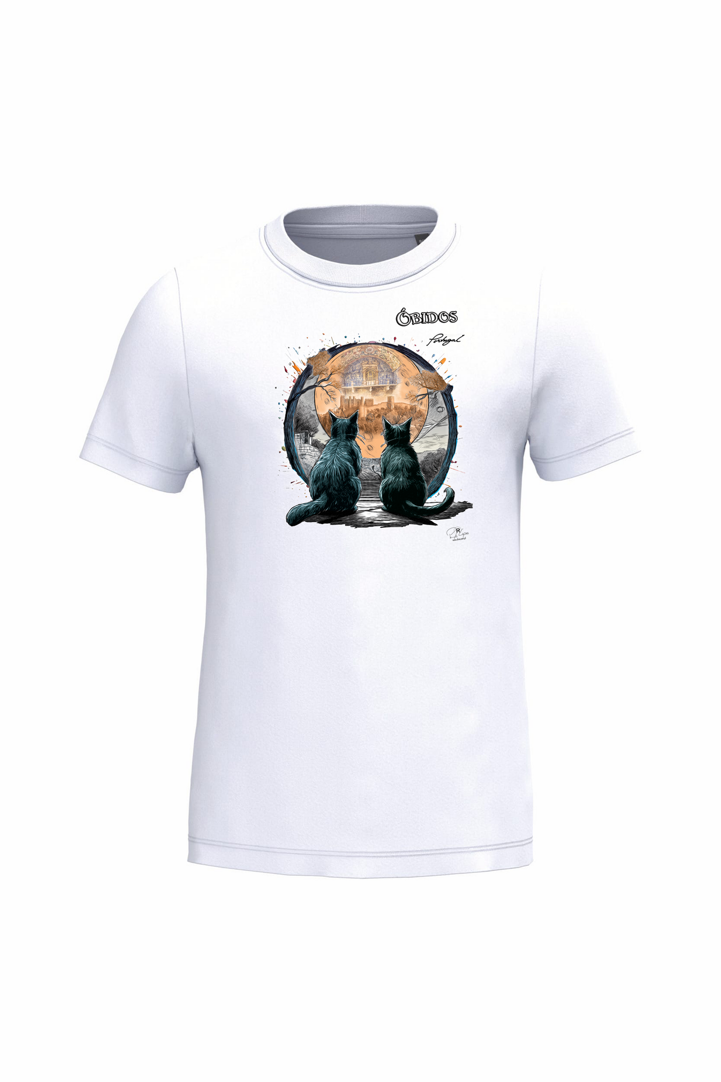 T-shirt de Criança Kariban Luar Óbidos