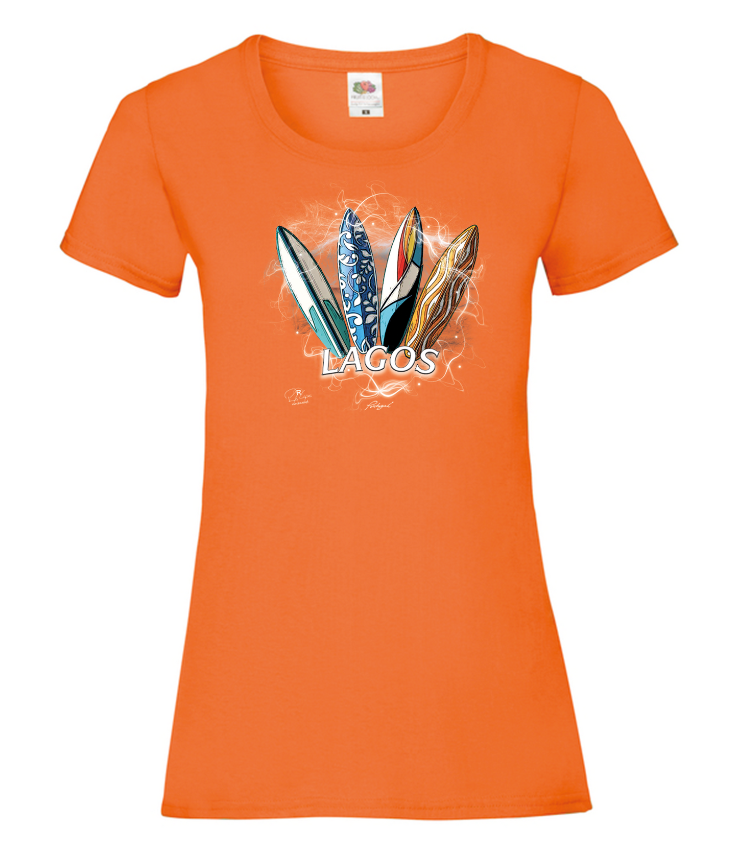T-shirt Senhora Surfboards Lagos