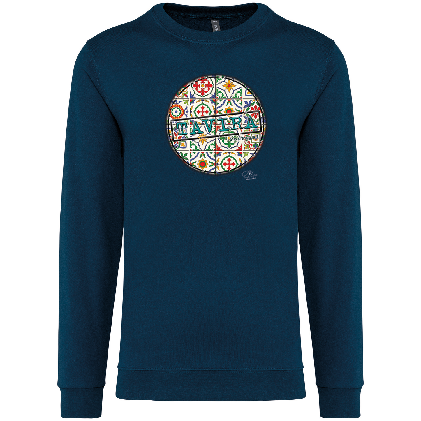 Sweatshirt Kariban sem Capuz Pin Tavira