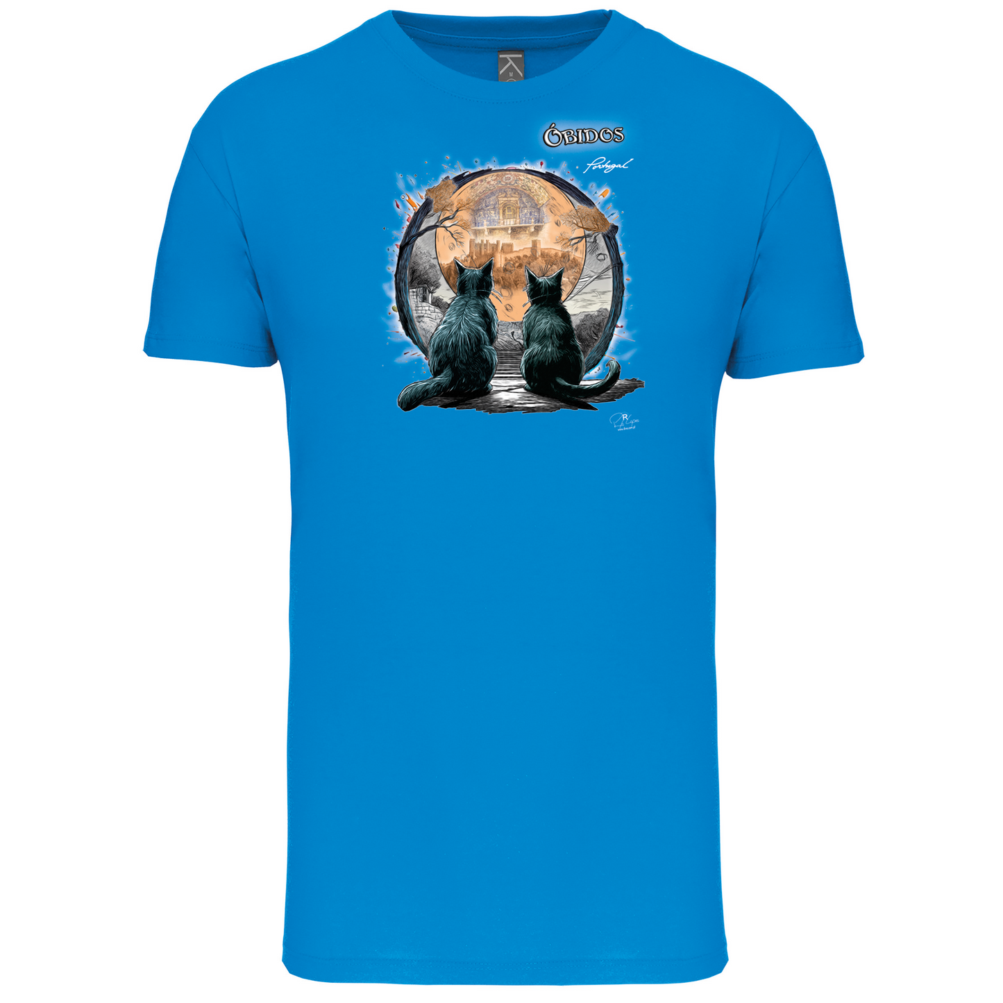 T-Shirt Algodão Biológico Luar Óbidos