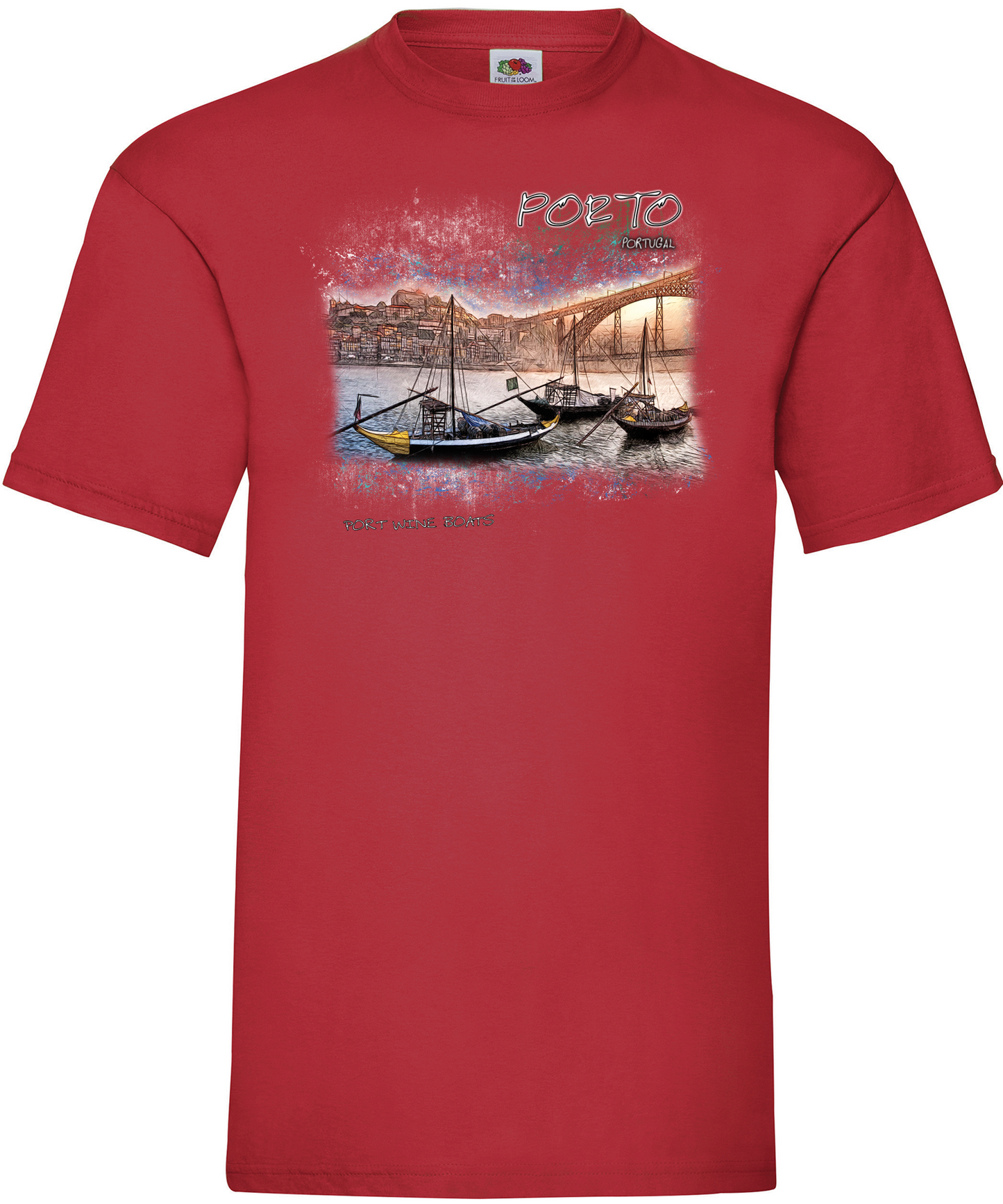 T-shirt Port Wine Boats