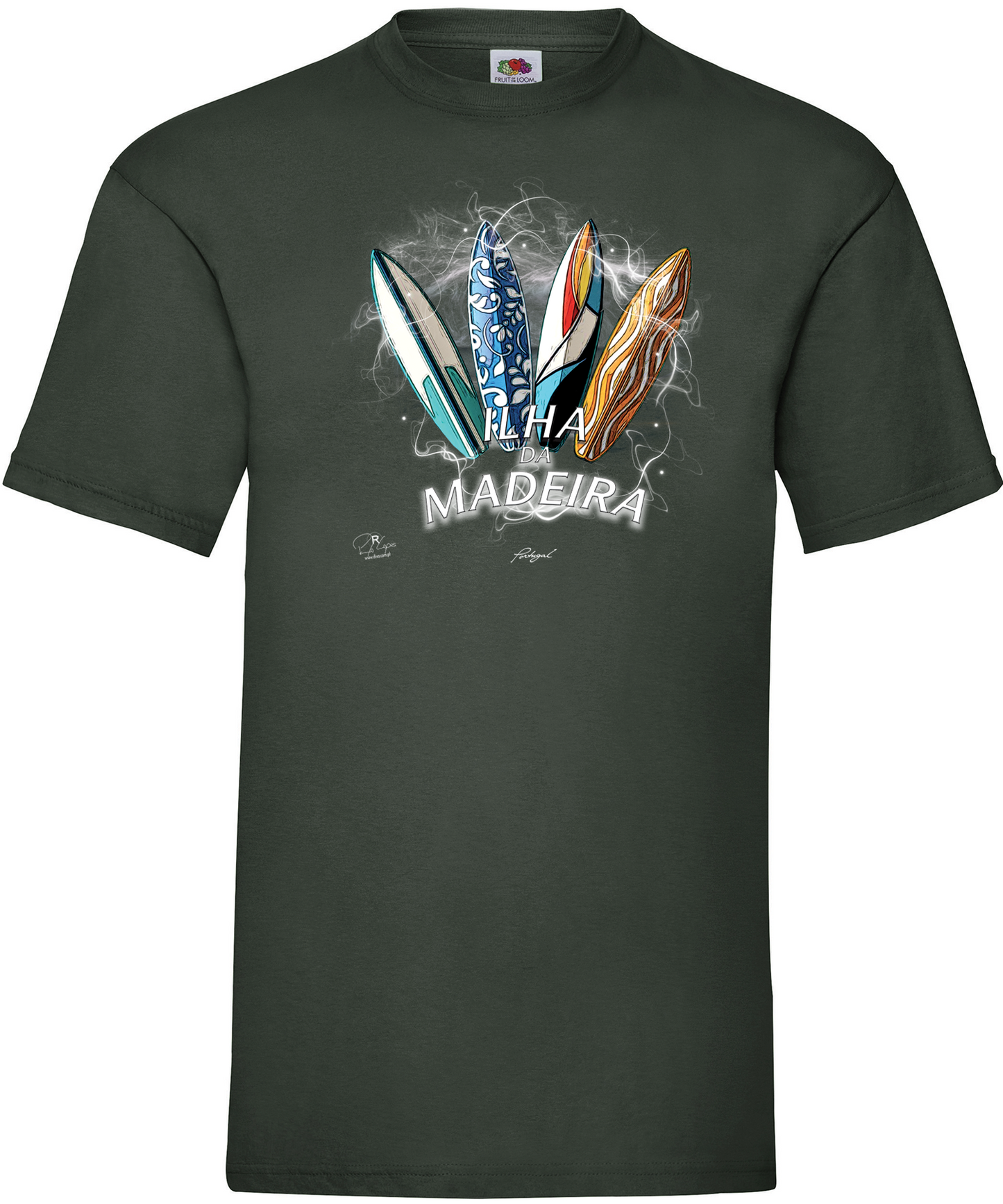 T-shirt Surfboards Ilha da Madeira