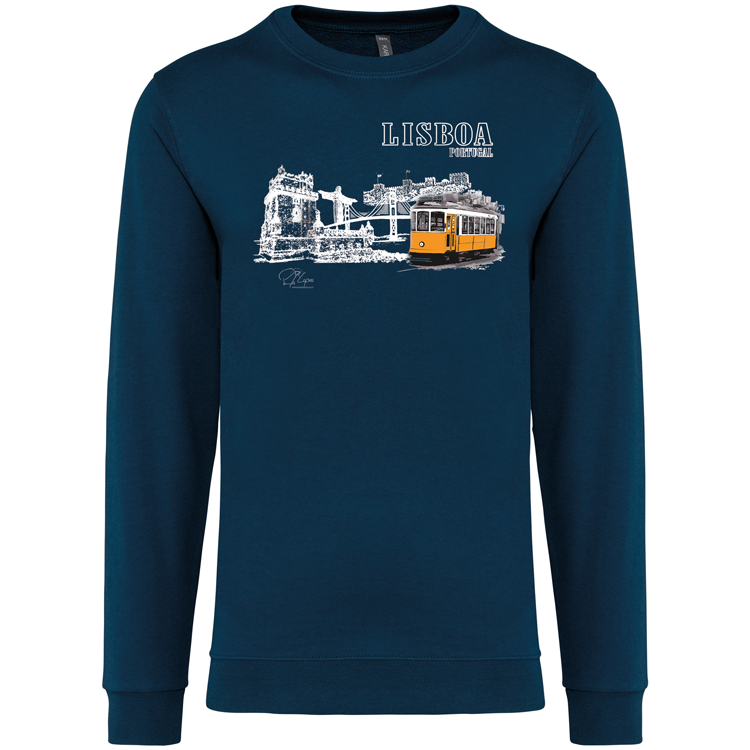 Sweatshirt Kariban sem Capuz Monumentos Lisboa