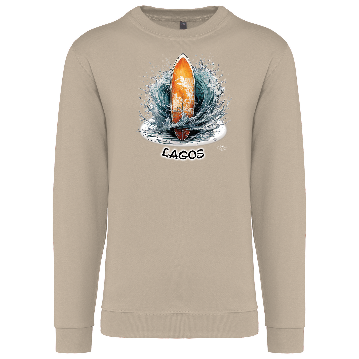 Sweatshirt Kariban sem Capuz Prancha Lagos
