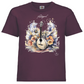 T-shirt Fruit of the Loom Kids Guitarra Portuguesa