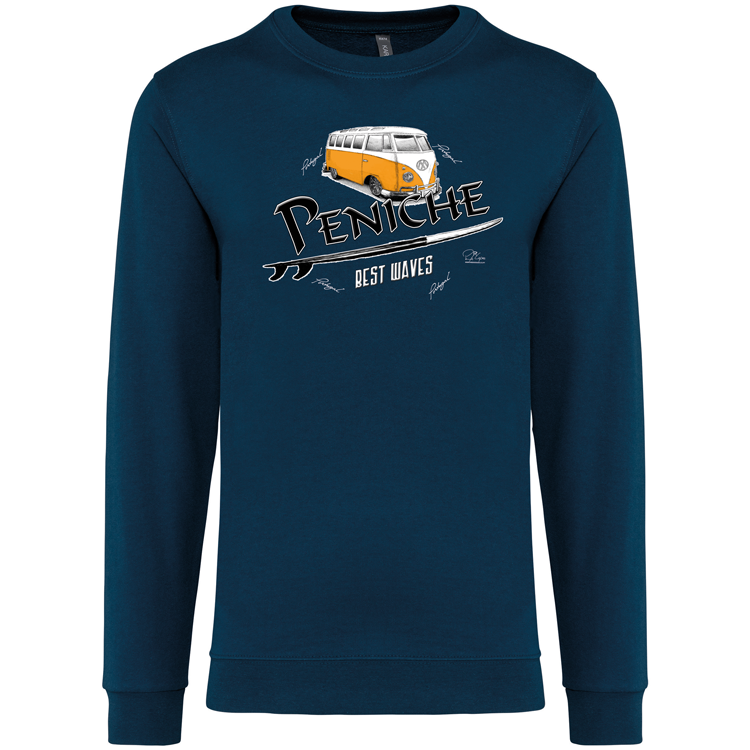 Sweatshirt Kariban sem Capuz Pão de Forma Peniche
