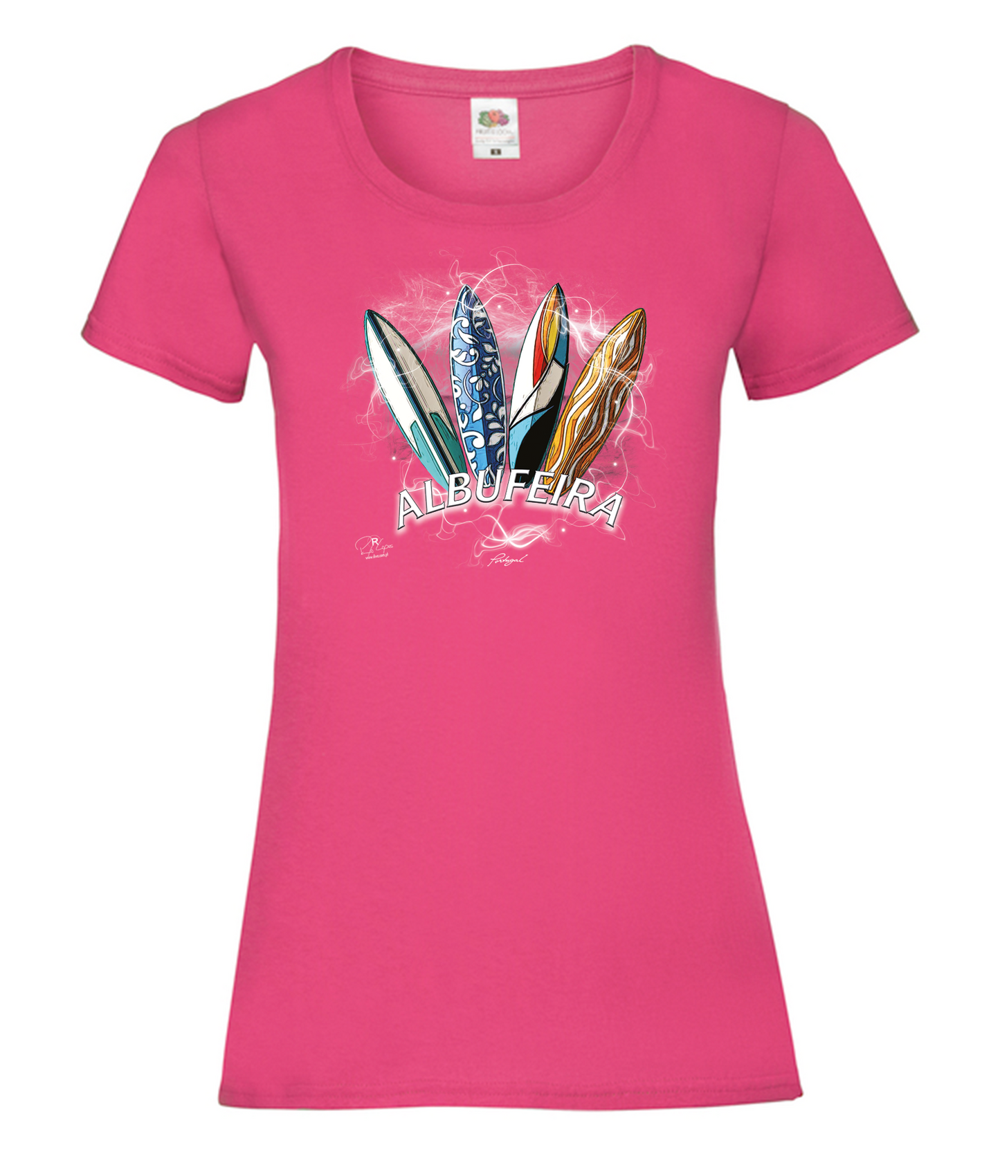 T-shirt Senhora Surfboards Albufeira