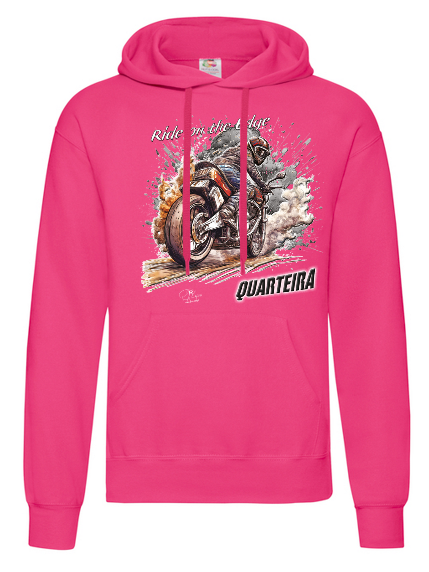 Sweatshirt Surfboards Ride on the Edge Quarteira