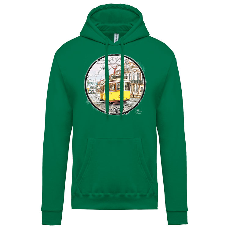 Sweatshirt Kariban com Capuz Calçada do Combro