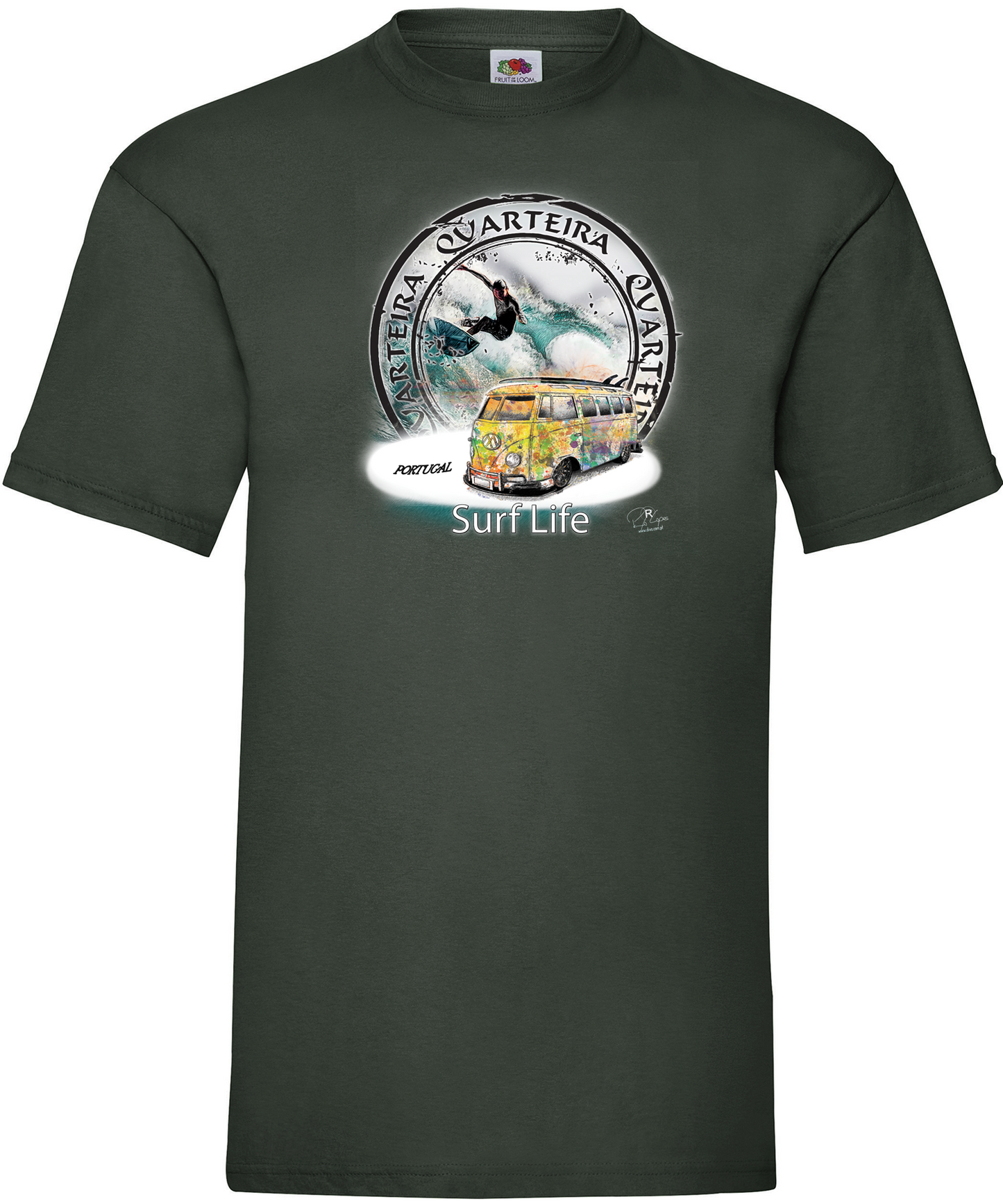 T-shirt Surf Life Quarteira