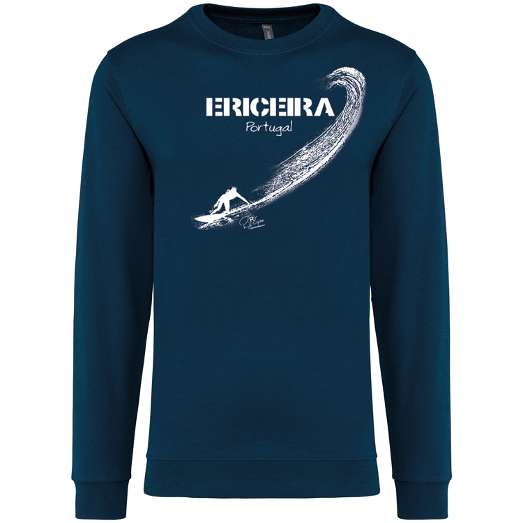 Sweatshirt Kariban sem Capuz Surf Ericeira