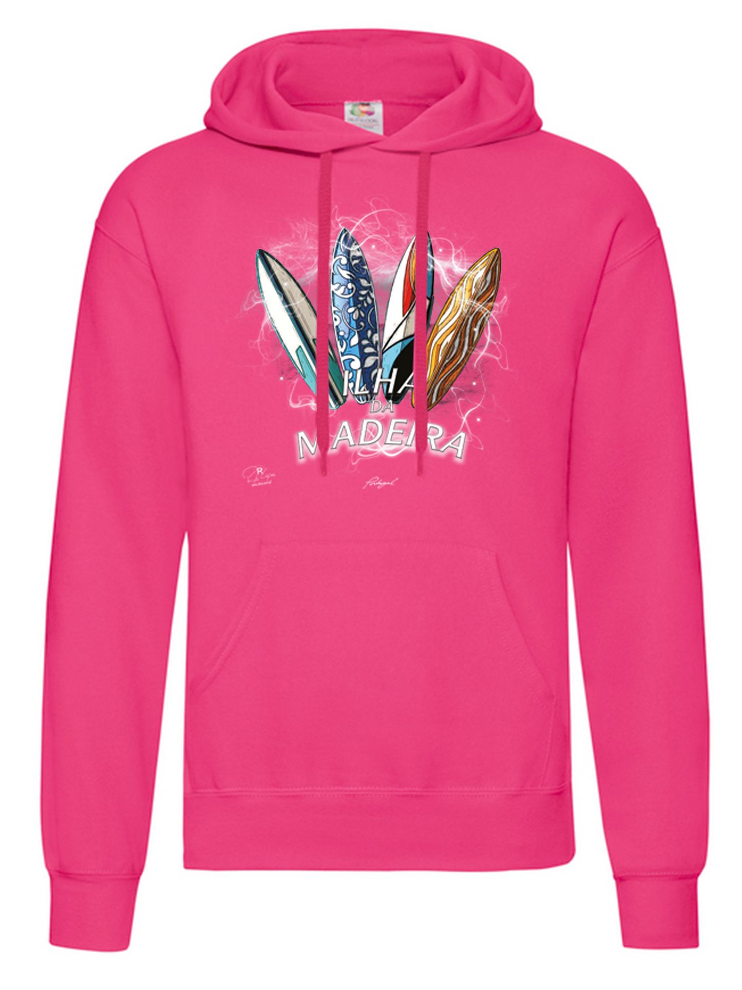 Sweatshirt Surfboards lha da Madeira